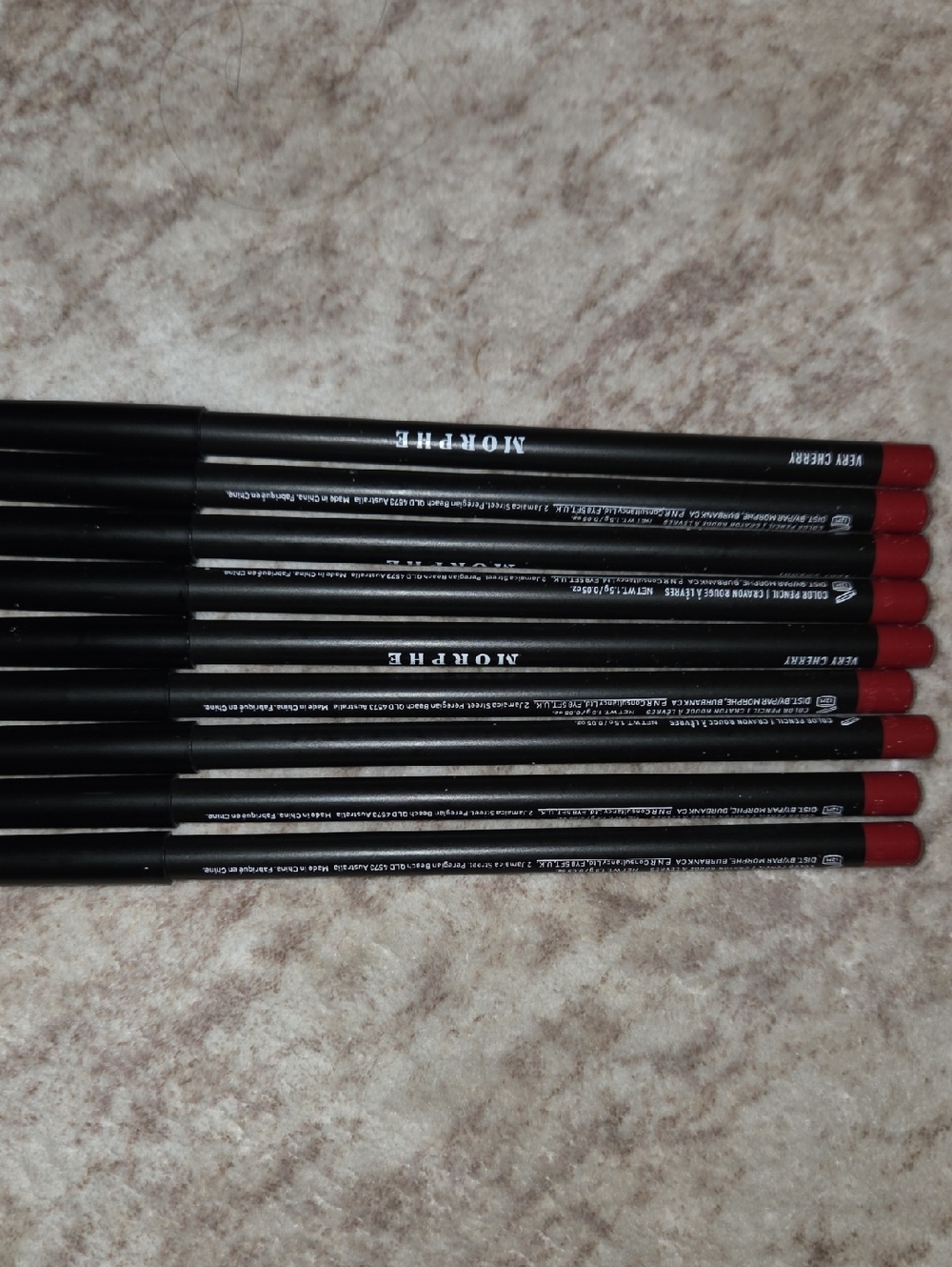 9 Morphe Red Lip Liner